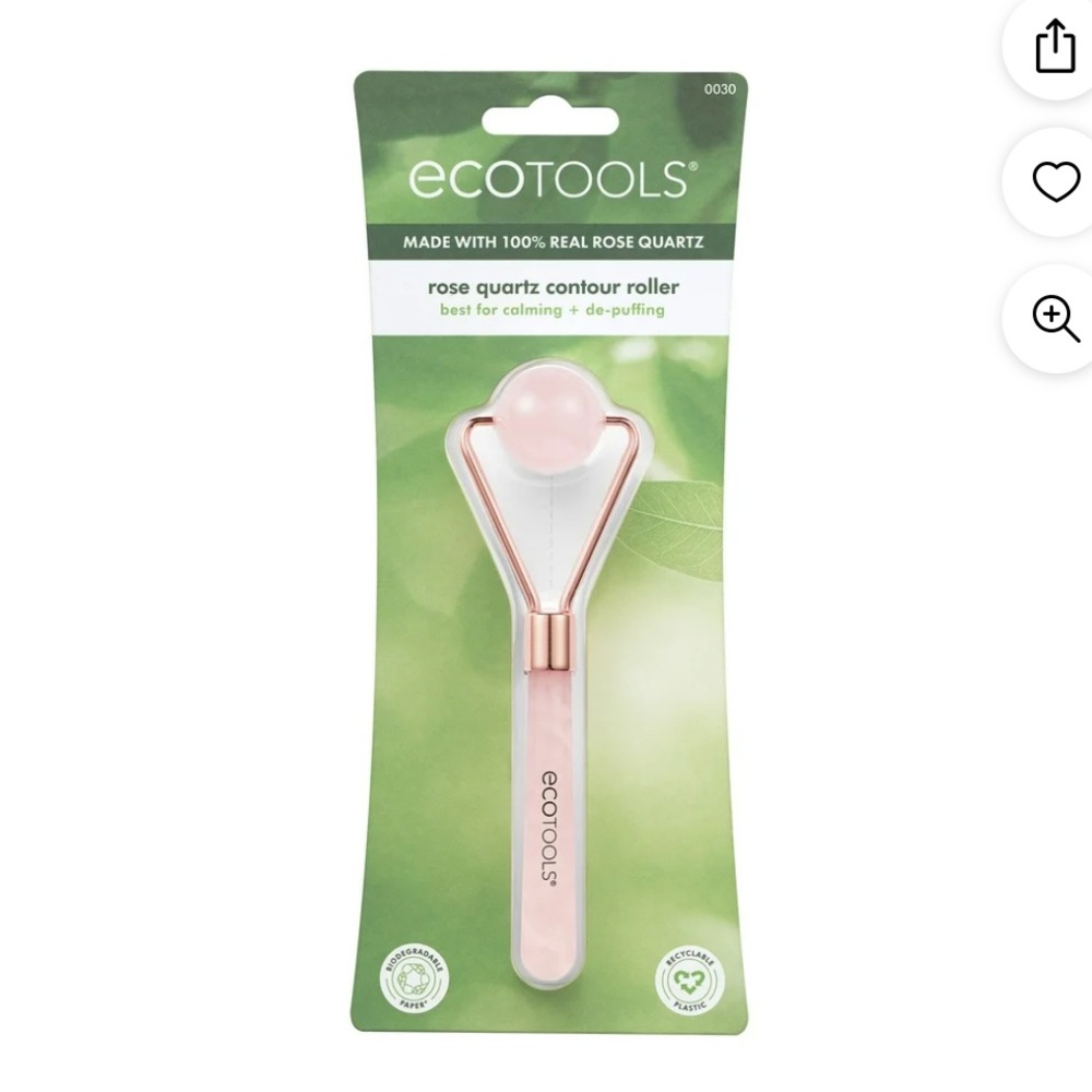5 for $15 ✨ Ecotools rose quartz contour roller skincare